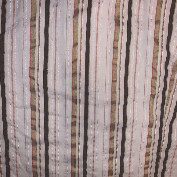 Talbots Plus Size Striped Button Front Shirt - Picture 4 of 6